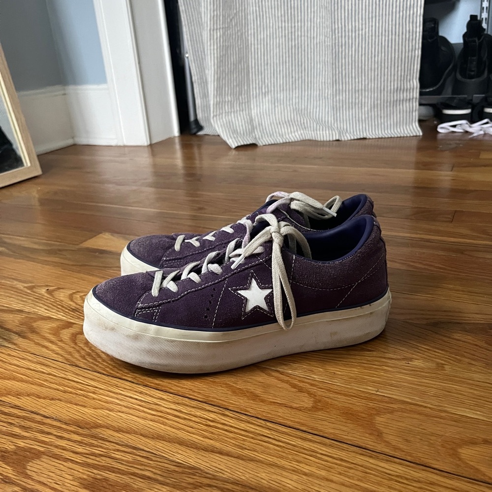 Purple converse